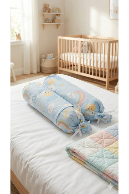 Bebek Yan Yatış Yastığı -Güvenli Uyku Desteği ve Dönmeyi Engelleyici