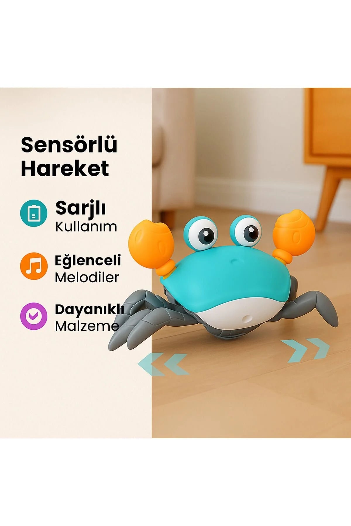 HAREKETLİ ÇILGIN YENGEÇ